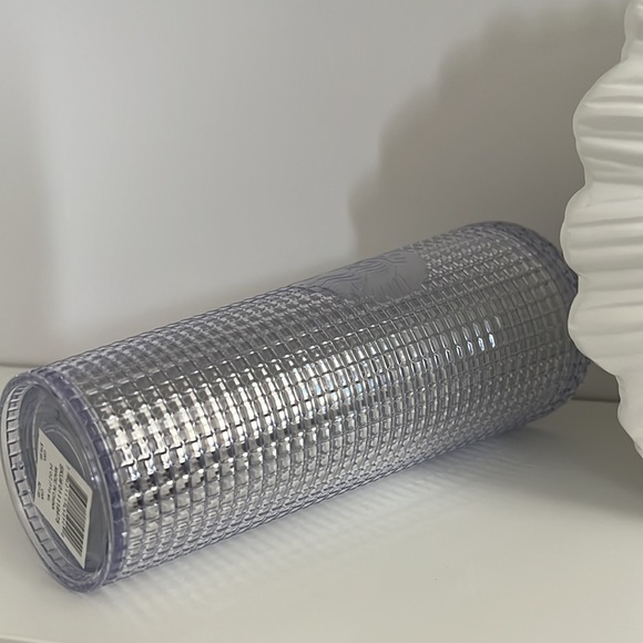 Starbucks silver grid tumbler 2020 - Picture 3 of 3